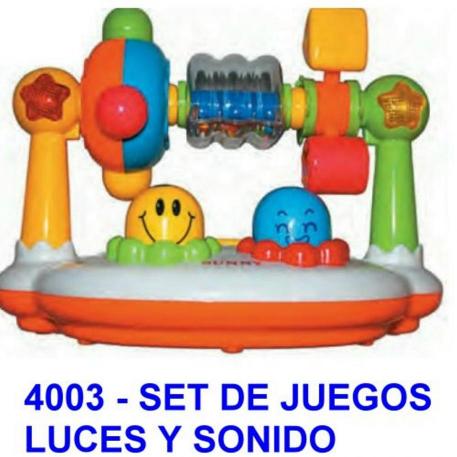 (2108/C001) SET DE ACTIVIDADES CON LUZ Y SONIDO