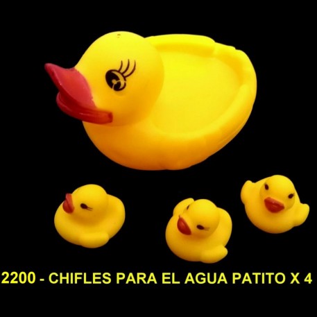 CHIFLES PATO CON PATITOS