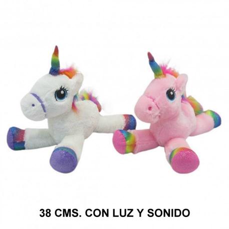 UNICORNIO 38 CMS CON LUZ Y SONIDO