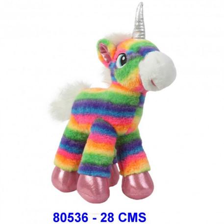 UNICORNIO MULTICOLOR 28 CMS