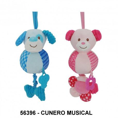 CUNERO MUSICAL PERRO Y OSO PELOTA