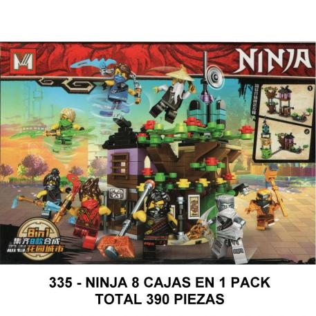 NINJA 8 EN 1 - TOTAL 390 PIEZAS