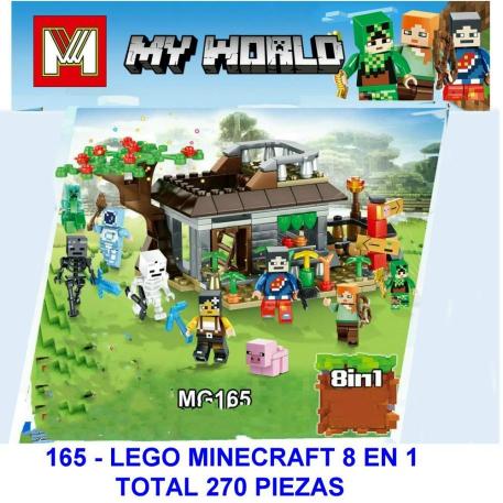 LEGO MINECRAFT 8 EN 1 - 270 PIEZAS