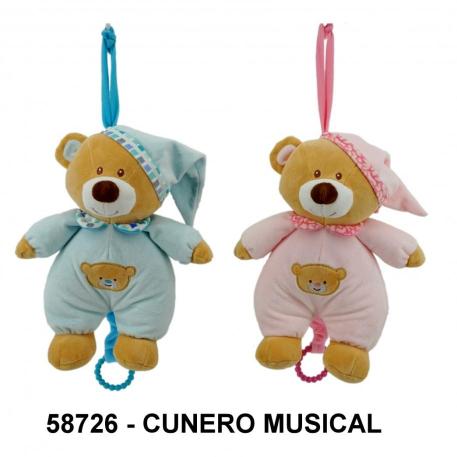 CUNERO MUSICAL OSO DORMILON