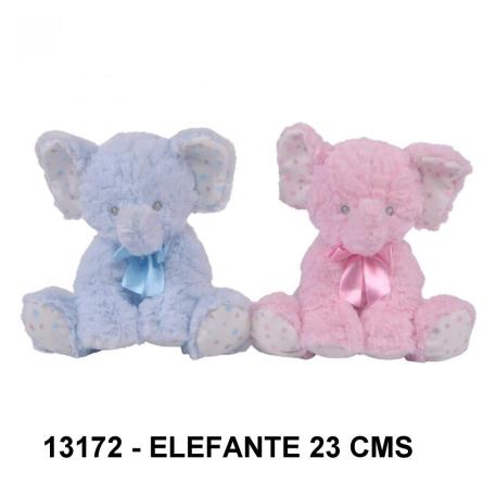 ELEFANTE ROSA Y CELESTE 23 CMS