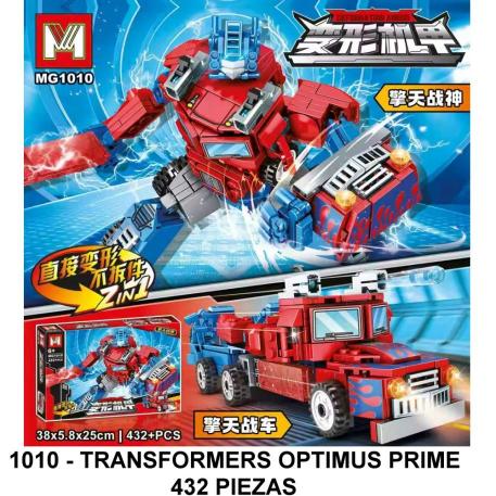 TRANSFORMER OPTIMUS PRIME 432 PIEZAS