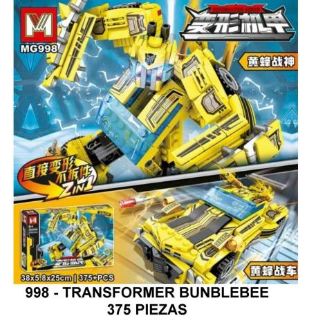 TRANSFORMER BUMBLEBEE 375 PIEZAS