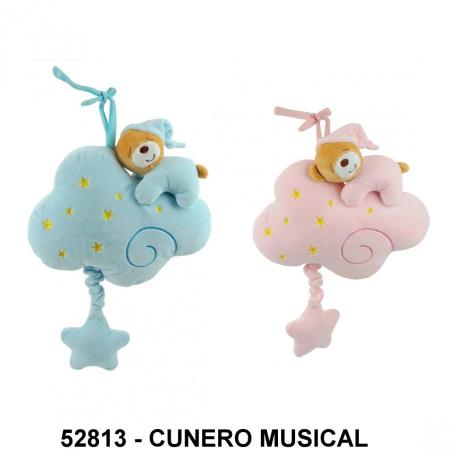 CUNERO MUSICAL NUBE CON OSITO