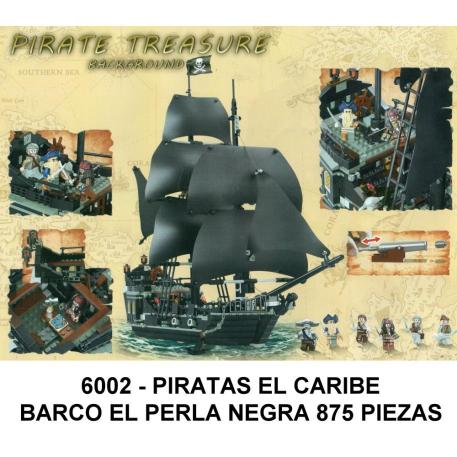 PIRATAS DEL CARIBE EL PERLA NEGRA 875 PIEZAS