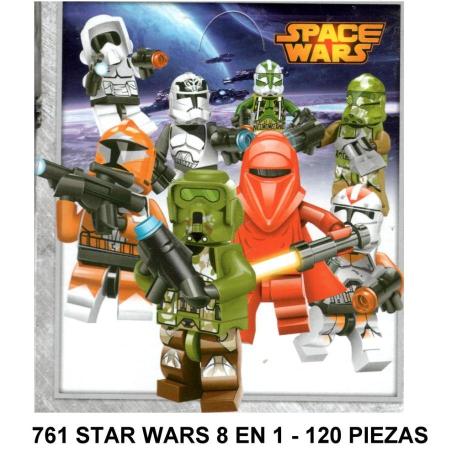 STAR WARS 8 EN 1 - 120 PIEZAS