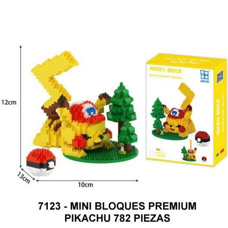 PIKACHU LINEA PREMIUM 782 PIEZAS