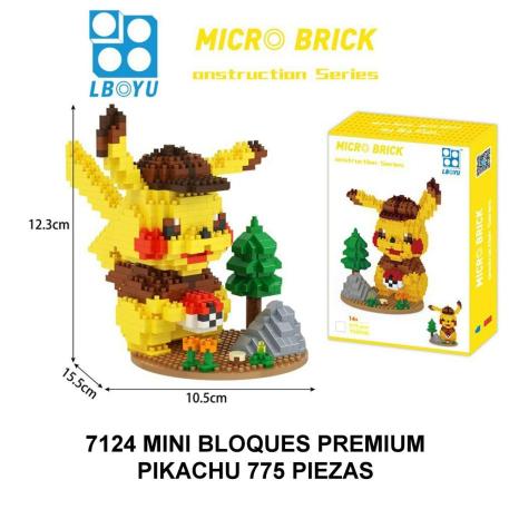 PIKACHU LINEA PREMIUM 775 PIEZAS