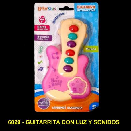 GUITARRITA CON LUZ Y SONIDOS