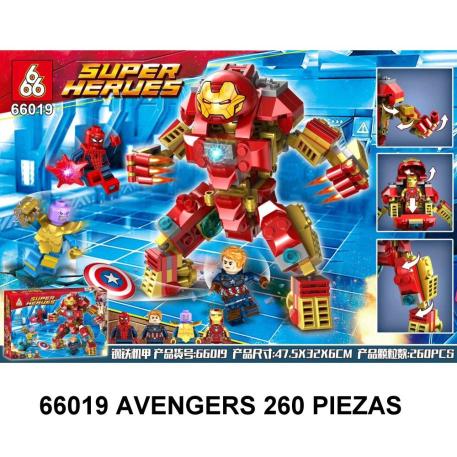 AVENGERS 260 PIEZAS