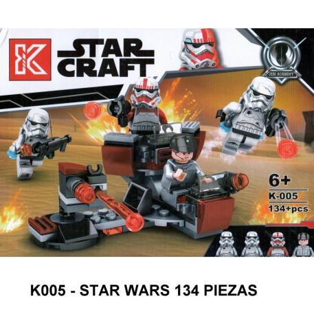 STAR WARS 134 PIEZAS