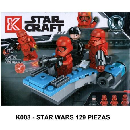 STAR WARS 129 PIEZAS