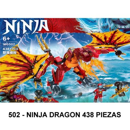 NINJA DRAGON 438 PIEZAS