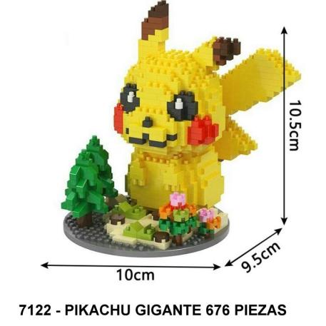 PIKACHU LINEA PREMIUM 782 PIEZAS