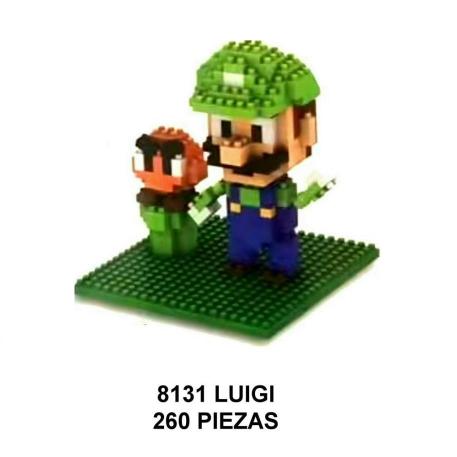 MINI BLOQUES LUIGI 260 PIEZAS