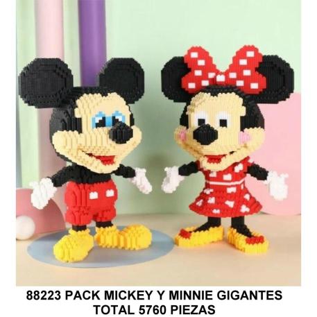 MICKEY Y MINNIE GIGANTES TOTAL 5760 PIEZAS. PRECIO X LOS 2