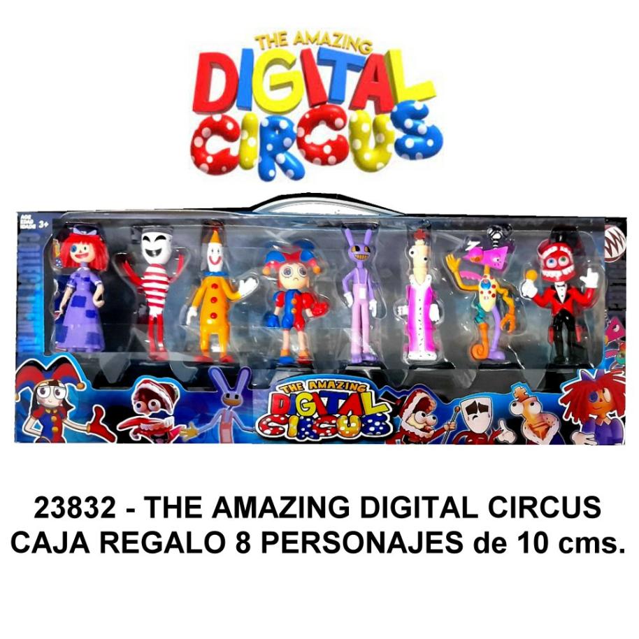 AMAZING DIGITAL CIRCUS CAJA X 8 - MIMUNDOJUGUETES