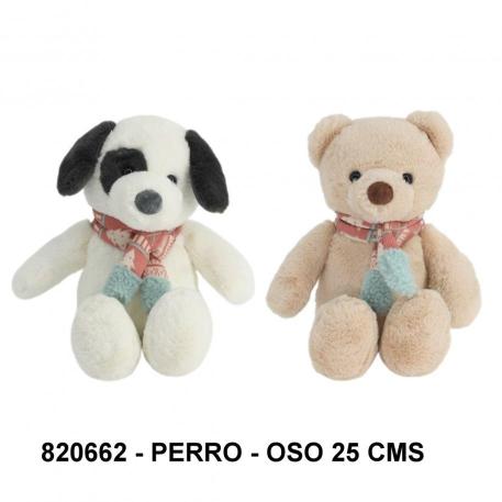 PERRO Y OSOS 25 CMS