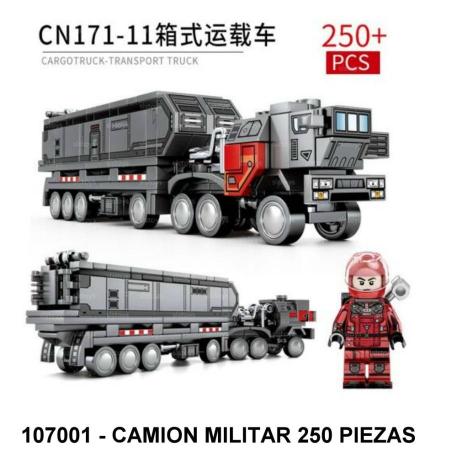 CAMION MILITAR 250 PIEZAS - E3