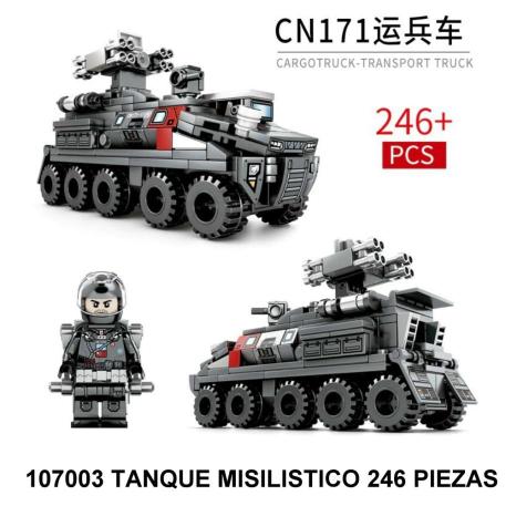 TANQUE MISILISTICO 246 PIEZAS - E3