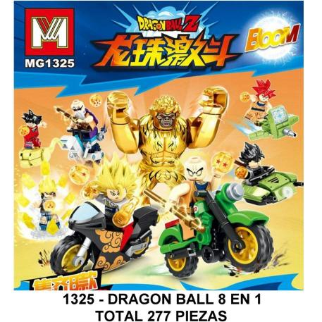 DRAGON BALL 8 EN 1 - TOTAL 277 PIEZAS