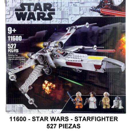 STAR WARS NAVE STARFIGHTER 527 PIEZAS