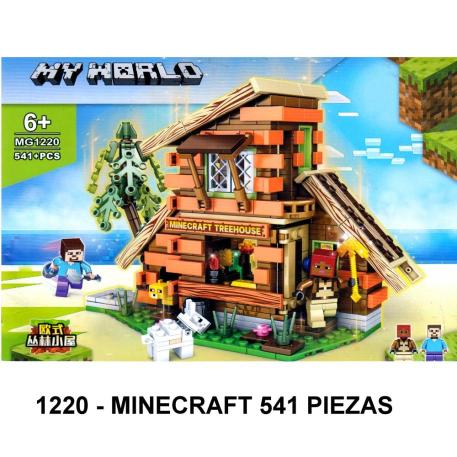 MINECRAFT 541 PIEZAS