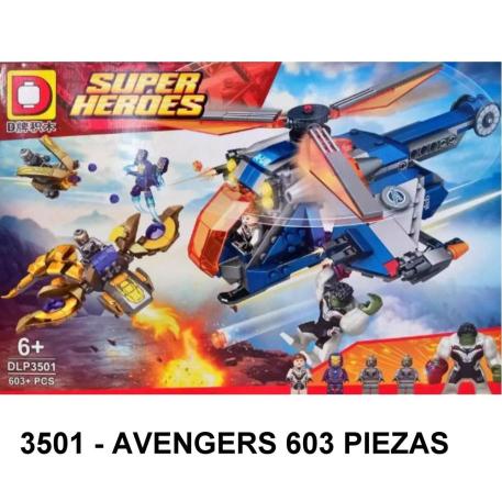 AVENGERS 603 PIEZAS