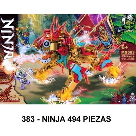 NINJA 494 PIEZAS