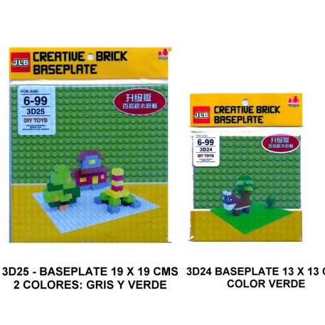 BASEPLATE PARA LEGO 13 X 13 CMS