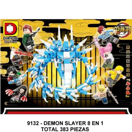 DEMON SLAYER 8 EN 1 - TOTAL 383 PIEZAS