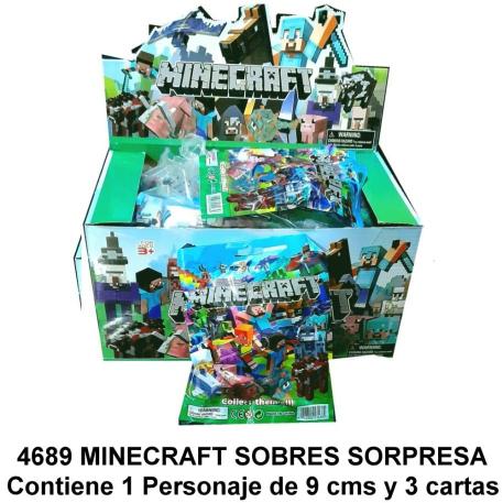 SOBRES SORPRESA MINECRAFT CAJA X 24