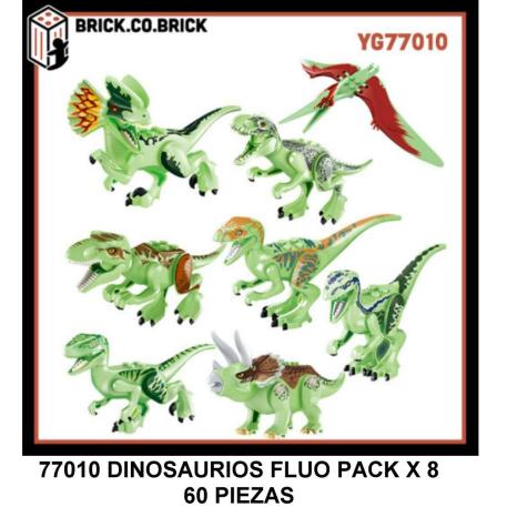 DINOSAURIOS FLUO 8 MODELOS