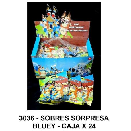 SOBRES SORPRESA BLUEY CAJA X 24