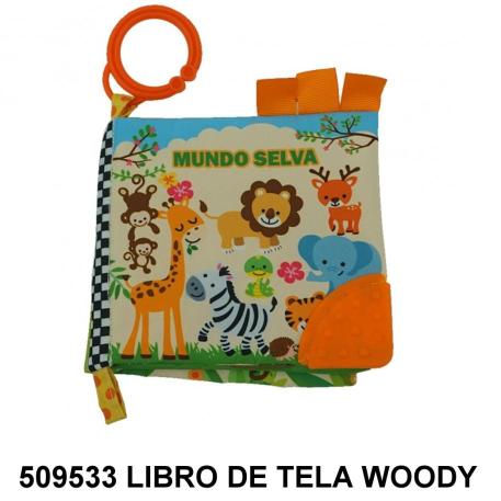 LIBRITOS DE TELA WOODY