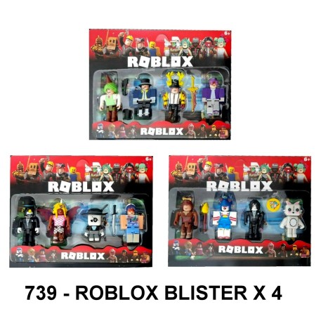 MUÑECOS ROBLOX BLISTER X 4