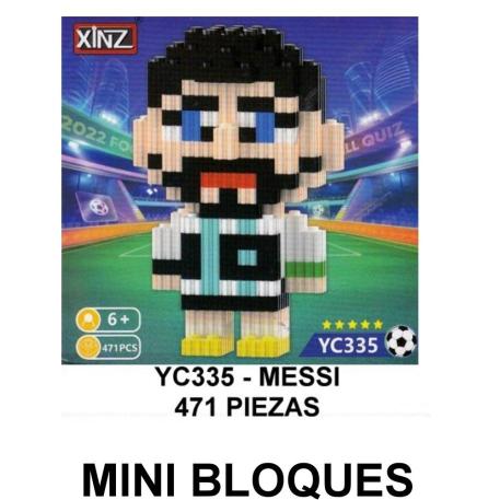 MESSI MINI BLOQUES