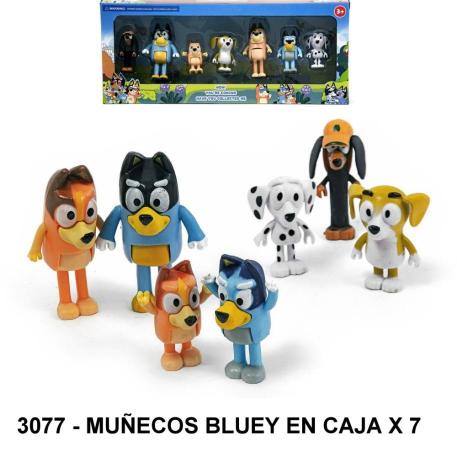 BLUEY CAJA X 7