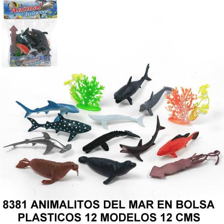 BOLSA ANIMALES MARINOS