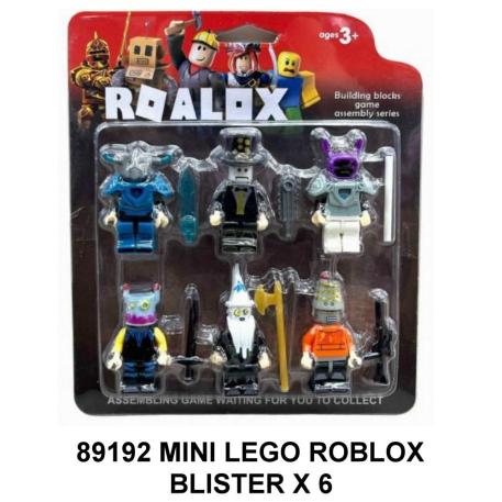 MINI LEGO MUÑECOS ROBLOX BLISTER X 6