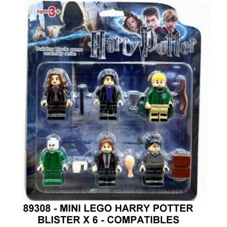 MINI LEGO MUÑECOS HARRY POTTER BLISTER X 6