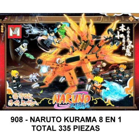 NARUTO 8 EN 1 - TOTAL  PIEZAS