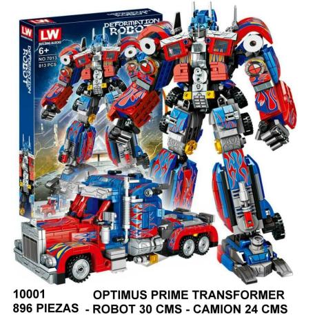 TRANSFORMERS OPTIMUS PRIME 896 PIEZAS