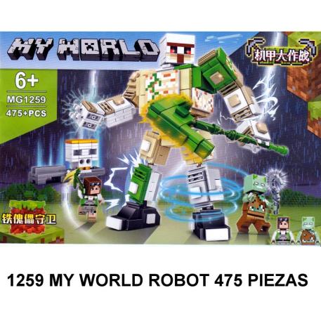 MY WORLD ROBOT 475 PIEZAS