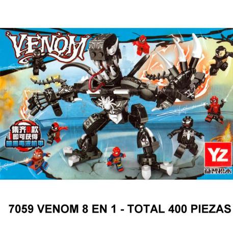 VENOM 8 EN 1 - TOTAL 400 PIEZAS