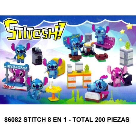 STITCH 8 EN 1 - TOTAL 200 PIEZAS